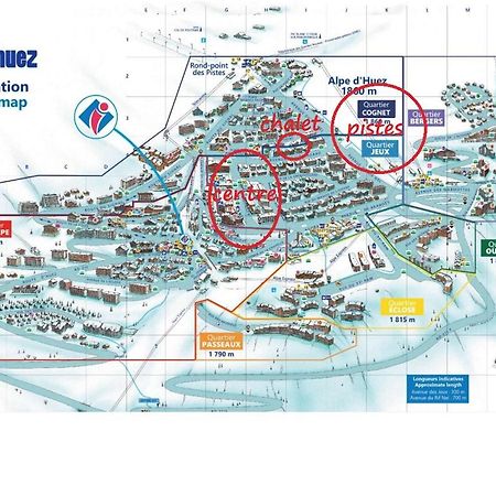 Appartement En Chalet 4 Etoiles Huez Экстерьер фото
